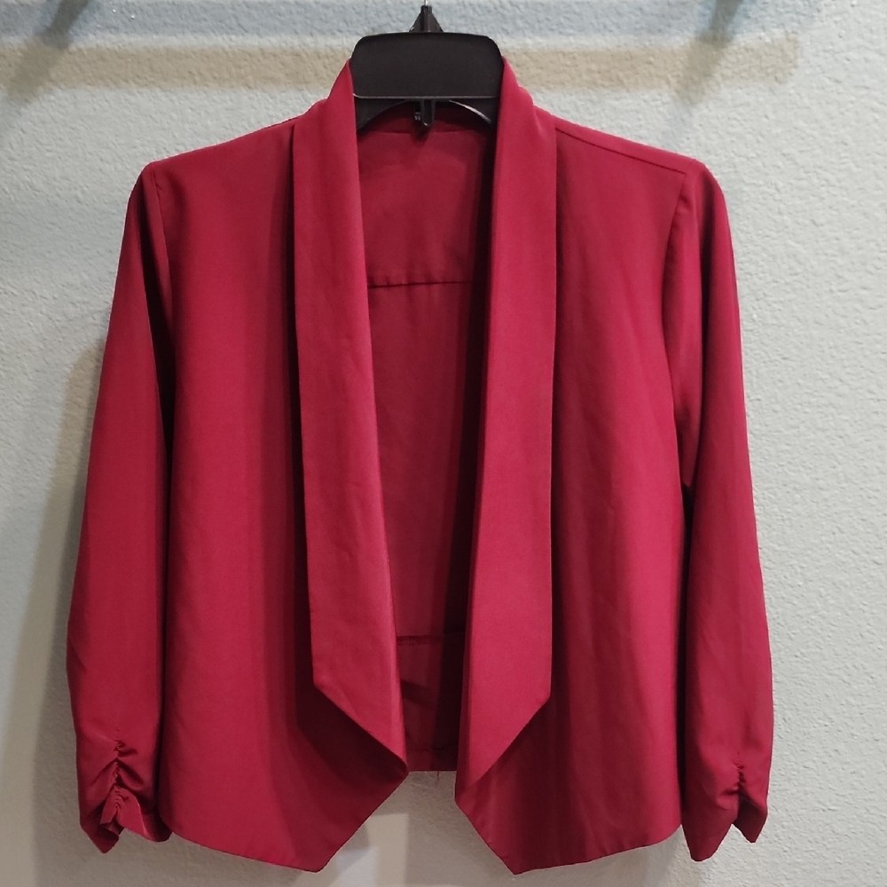 Chocolate Blazer Maroon Medium